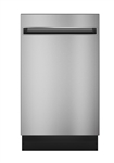 GE Profile PDT145SSLSS RV 18" ADA Compliant  Stainless Steel Interior Dishwasher with Sanitize Cycle - Stainless Steel