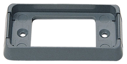 Peterson 150-09 Gray Mounting Bracket - 2.875" x 0.5" Gray