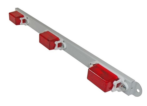 Peterson 107-3R RV Identification Bar Light - 16.63" x 1.42" Red