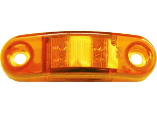 Peterson 1268A-MV LED Marker Light - Oval,  Amber