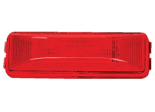 Peterson 154KR Clearance/Side Marker Light Kit  - 3.91" x 1.20" Red