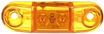 Peterson LED Clearance Light 2.6" x 0.75" - Amber