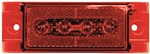 Peterson LED Marker Clearance Light  6.0" x 2.0" - Red