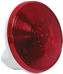 Peterson Incandescent Stop/Turn/Tail Light 4" Round - Red