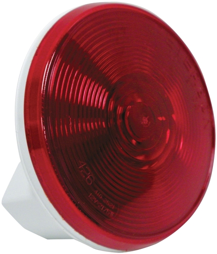 Peterson 426R Incandescent Stop/Turn/Tail Light 4" Round - Red