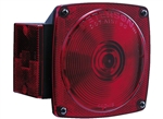 Peterson Combination Stop/Turn/Side/Rear Light 4.50" x 4.75" - Red