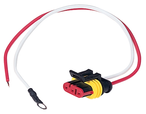 Peterson B417-48 Plug, LED 2-Wire, Stripped Lead/Ring Terminal