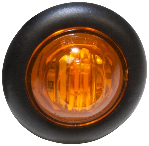 Peterson M181A Side Marker Light 3/4"Round - Amber