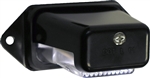 Peterson M296C LED License Light - 4" x 1.63" Oblong, Black