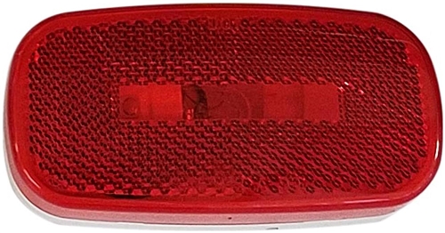 Peterson V108WR Clearance Light  4.07" x 2.04" Red