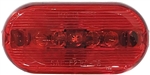 Peterson Incandescent Marker/Clearance Light 4.125" x 2" - Red