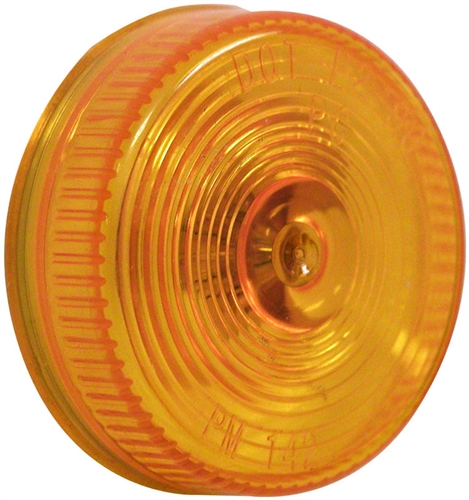 Peterson V142A Incandescent Marker/Clearance Light  2.5" Round - Amber