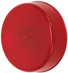 Peterson Incandescent Marker/Clearance Light  2.5" Round - Red