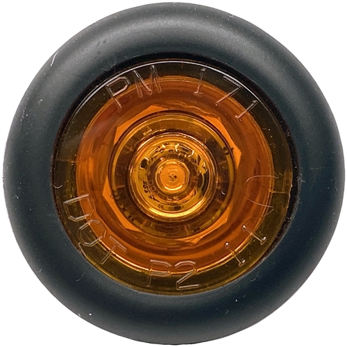 Peterson V171A LED Marker/Clearance Light  0.75" Round - Amber