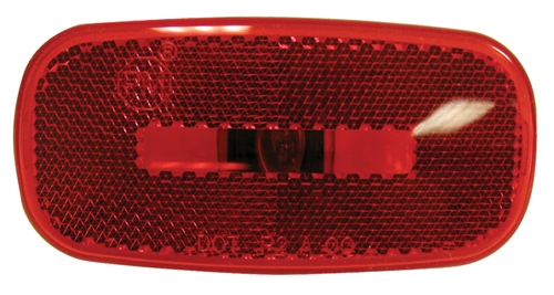 Peterson V2549R Marker/Clearance w/Reflex Light - Red