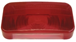 Peterson Replacement Stop/Turn/Tail Light Lens For V25823, 14" x 5", Red