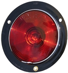 Peterson Incandescent Stop/Turn/Tail Light 4" Round - Red