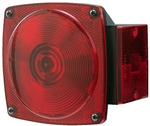 Peterson Incandescent Stop/Turn/Tail  Rear Light 4.50" x 4.75" - Red