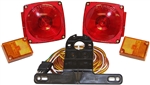 Peterson Trailer Light Kit, Under 80" 4.75" x 4.50" - Red/White/Amber