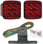 Peterson LED Stop/Turn/Tail/Side Marker Light Kit - Submersible