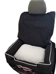 Seat Armour PET2G100B Pet Bed 2 Go Black Pet Bed And Car Seat