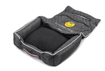 Seat Armour PET2G101JEPSFB Pet Bed 2 Go Black Jeep Smiley Face Pet Bed And Car Seat