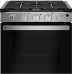 GE Profile 21" Drop-In RV Gas Range Oven, Stainless Steel/Black Matte