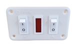 GE Profile Dual Fuel RV Water Heater Toggle Control Switch, White