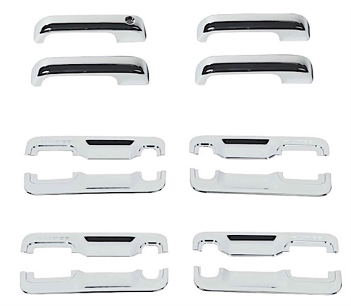 Putco 401063 ABS Chrome Door Handle Covers & Buckets For 2015-2020 Ford F-Series - 4 Pack