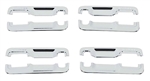 Putco ABS Chrome Door Handle Buckets For 2015-2020 Ford F-Series - 4 Pack