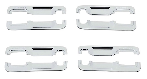 Putco 401064 ABS Chrome Door Handle Buckets For 2015-2020 Ford F-Series - 4 Pack