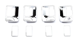 Putco ABS Chrome Door Handle Cover For 1999-2016 Ford F-250/350 Super Duty - 4 Pack