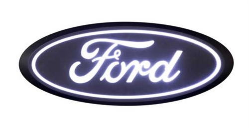 Putco 92701 Luminix White LED Emblem - 2017-2022 Ford F-250/350 Super Duty - Front