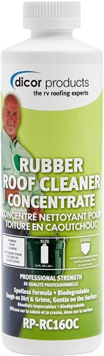 Dicor RP-RC160C Bottle Rubber Cleaner Concentrate - 16oz