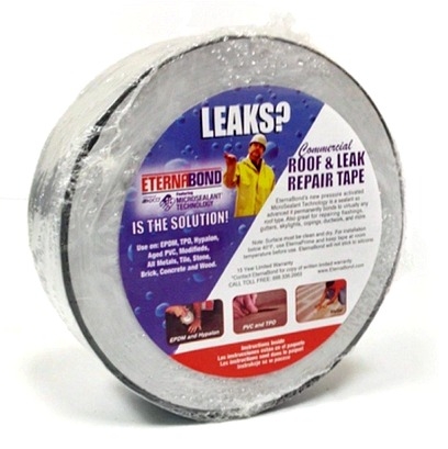 Eternabond EB-RG020-50R RoofSeal UV Stable RV Roof And Leak Repair Tape, 2" x 50', Gray