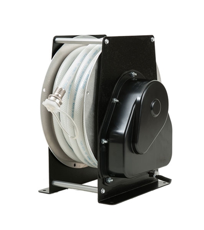 RV Extension Cord Reel Stand - 50-100ft Black Steel RV Electrical Cord Roll  Up or Camper Hose Organizer Spool