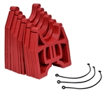 Valterra Slunky Sewer Hose Support for RVs - Red - 10'