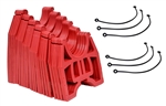 Valterra Slunky Sewer Hose Support For RVs - Red - 15'