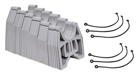 Valterra S2500G Slunky Sewer Hose Support For RVs - Gray - 25'