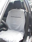 Seat Armour Towel with Camaro Logo - Gray