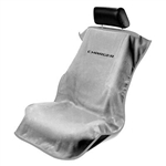 Seat Armour Towel with Dodge Charger Logo - Gray