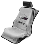 Seat Armour A100COR4SG Corvette Car Seat Towel - Gray