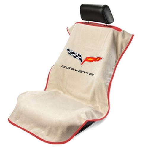 Seat Armour SA100COR6T Corvette Car Seat Towel - Tan