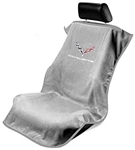 Seat Armour Corvette C7 Car Seat Towel - Grey