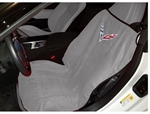 Seat Armour Corvette C8 Car Seat Cover - Gray