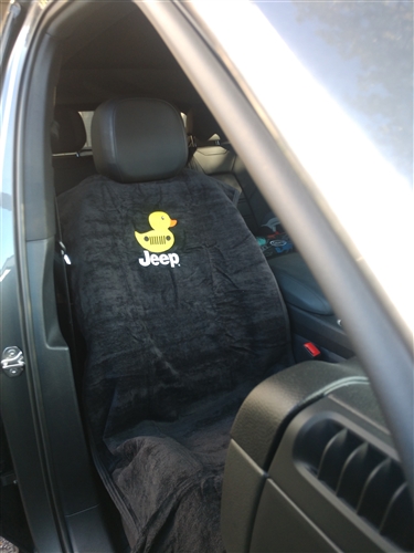 Seat Armour Jeep Duck Car Seat Cover - Black