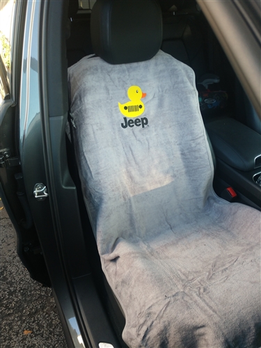 Seat Armour Jeep Duck Car Seat Cover - Gray