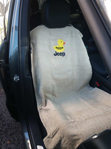 Seat Armour Jeep Duck Car Seat Cover - Tan