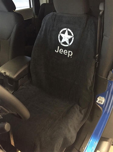 Seat Armour Jeep Star Car Seat Cover - Black