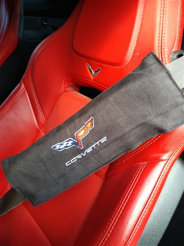 Seat Armour SB100COR6B Corvette C6 Seat Belt Cushion